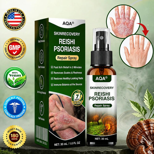 AQA SkinRecovery botanical skin comfort spray and carton