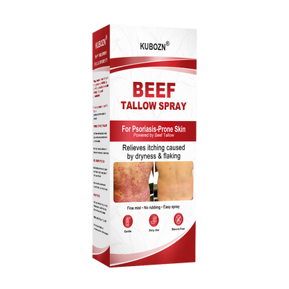KUBOZN® Beef Tallow Spray for Itchy, Flaky Psoriasis Skin 1