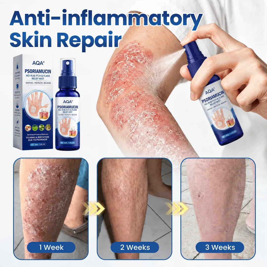 AQA® PsoriaMucin No-Rub Itch & Flake Relief Mist