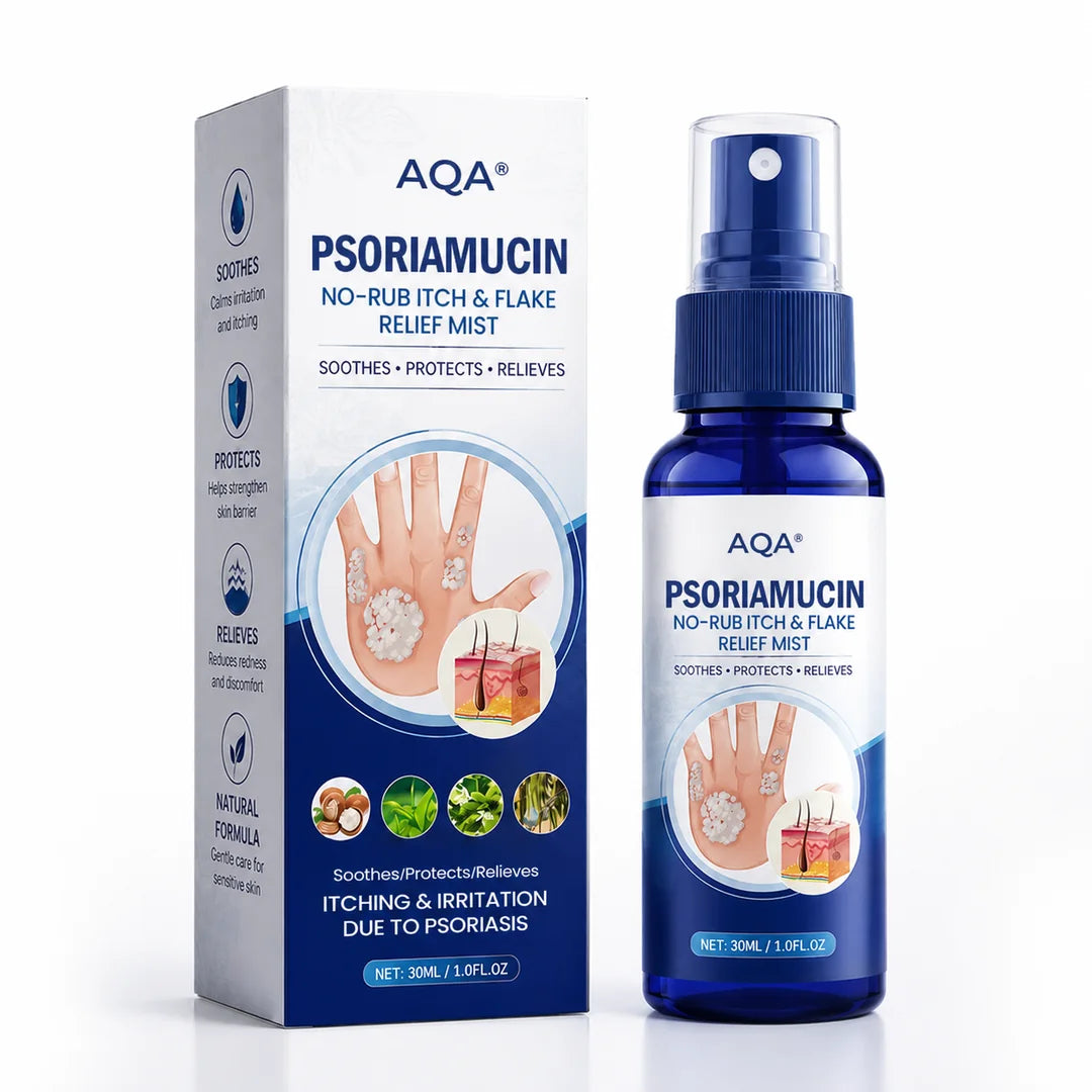 AQA® PsoriaMucin No-Rub Itch & Flake Relief Mist