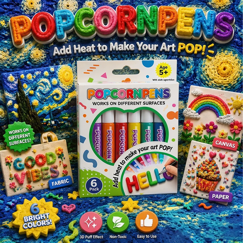 Save 50% by ordering today丨AQA® 3D Relief Art Pen – Turn Flat Drawings Into Touchable 3D Art🪄