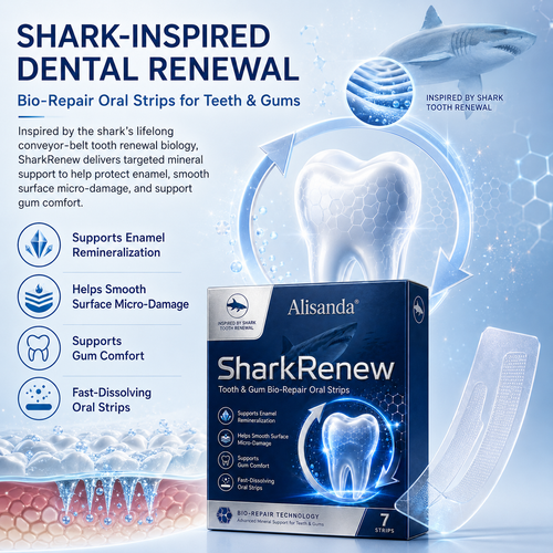 💥Last 4 hours Sale: Save 50%|Alisanda® SharkRenew Bio-Mineral Tooth Repair Gel