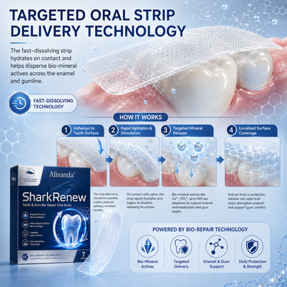 💥Last 4 hours Sale: Save 50%|Alisanda® SharkRenew Bio-Mineral Tooth Repair Gel