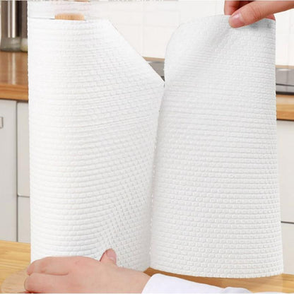 🧻50Pcs Reusable Kitchen Cleaning Towel Rolls