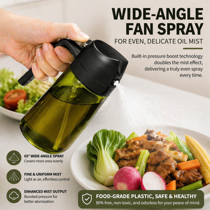 Dudya®🥗2-in-1 Precision Oil Sprayer