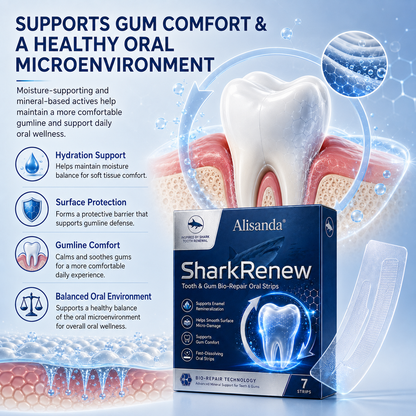 💥Last 4 hours Sale: Save 50%|Alisanda® SharkRenew Bio-Mineral Tooth Repair Gel