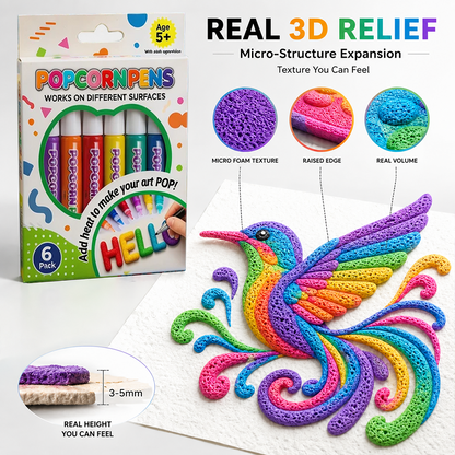 Save 50% by ordering today丨AQA® 3D Relief Art Pen – Turn Flat Drawings Into Touchable 3D Art🪄