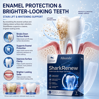💥Last 4 hours Sale: Save 50%|Alisanda® SharkRenew Bio-Mineral Tooth Repair Gel