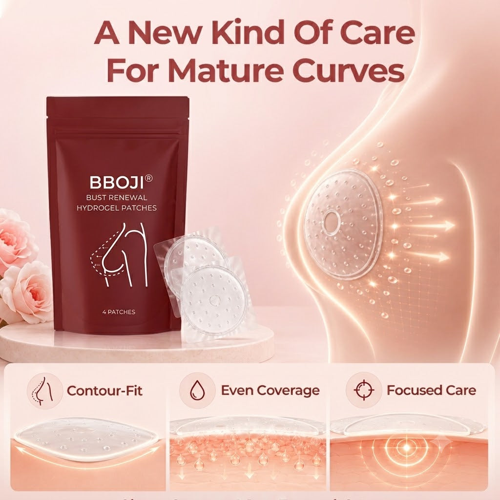 🔥 BUY 1 GET 1 FREE! 💖 Bust Renewal Hydrogel Patches: Plump & Firm 👙