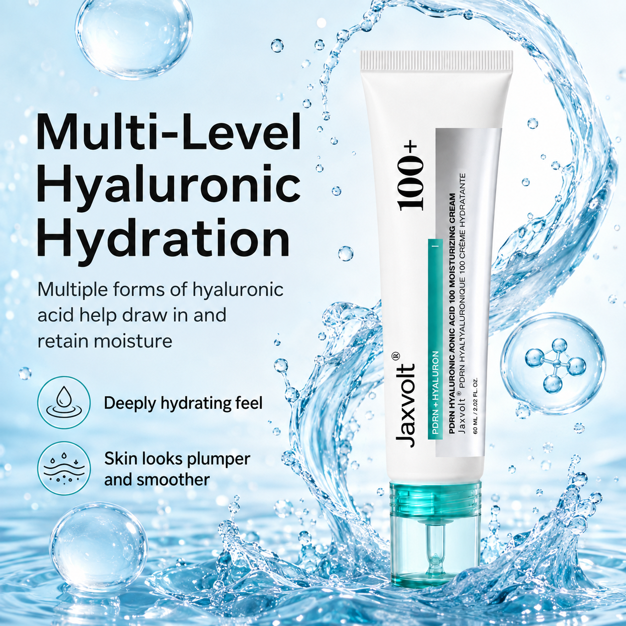 Soft, Plump, Bouncy-Looking Skin