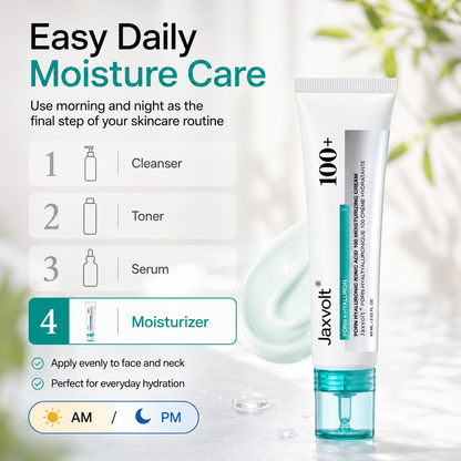 ✨BUY 1 GET 1 FREE✨💜Jaxvolt®️ PDRN Hyaluronic Acid 100 Moisturizing Cream (60ml) | moisturizer, hydrating, glow💧