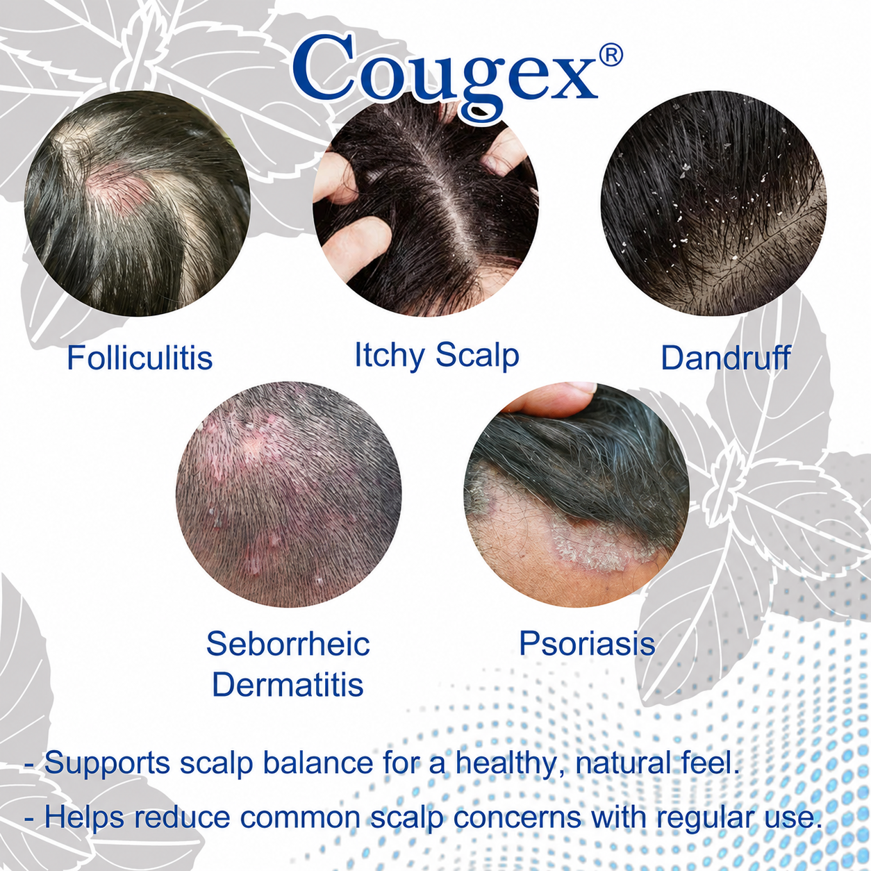 Folliculitis Shampoo for Itchy, Flaky Scalp - Purifying Formula for a Soothed, Balanced Scalp & Oily Scalp Care🧴