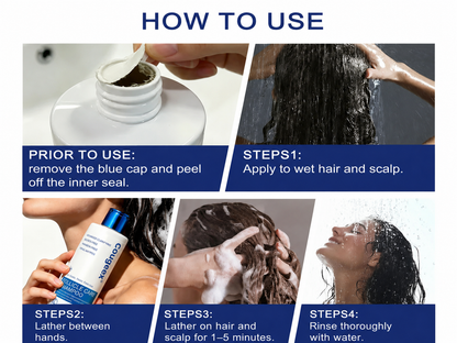 Folliculitis Shampoo for Itchy, Flaky Scalp - Purifying Formula for a Soothed, Balanced Scalp & Oily Scalp Care🧴