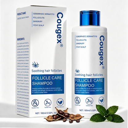 Folliculitis Shampoo for Itchy, Flaky Scalp - Purifying Formula for a Soothed, Balanced Scalp & Oily Scalp Care🧴