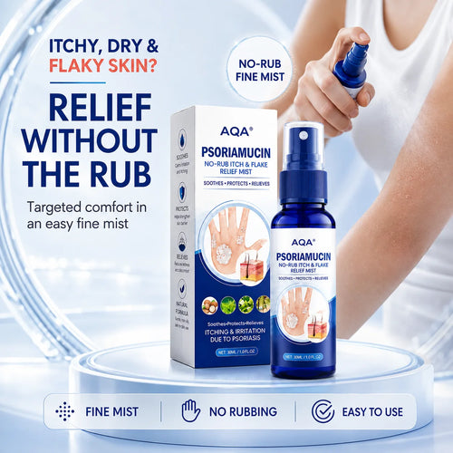 AQA® PsoriaMucin No-Rub Itch & Flake Relief Mist