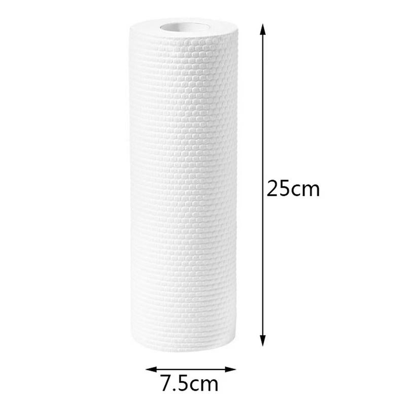 🧻50Pcs Reusable Kitchen Cleaning Towel Rolls