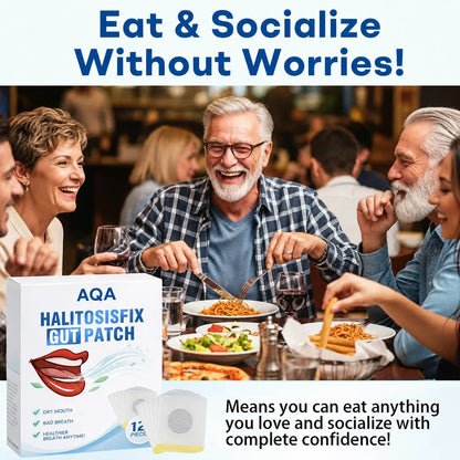 AQA HalitosisFix shown as part of a social routine
